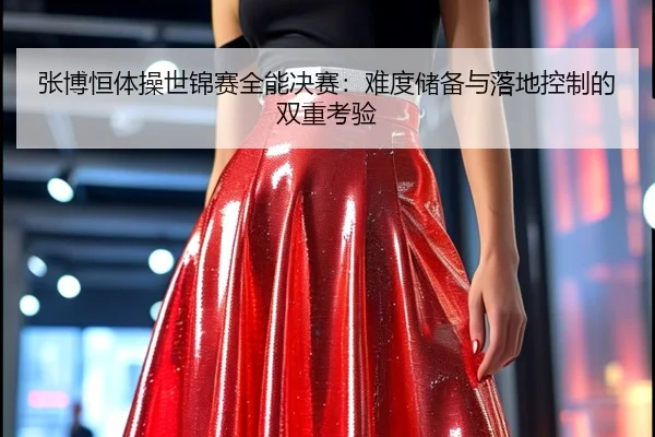 张博恒体操世锦赛全能决赛：难度储备与落地控制的双重考验